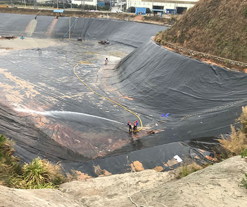 九台废水池清理