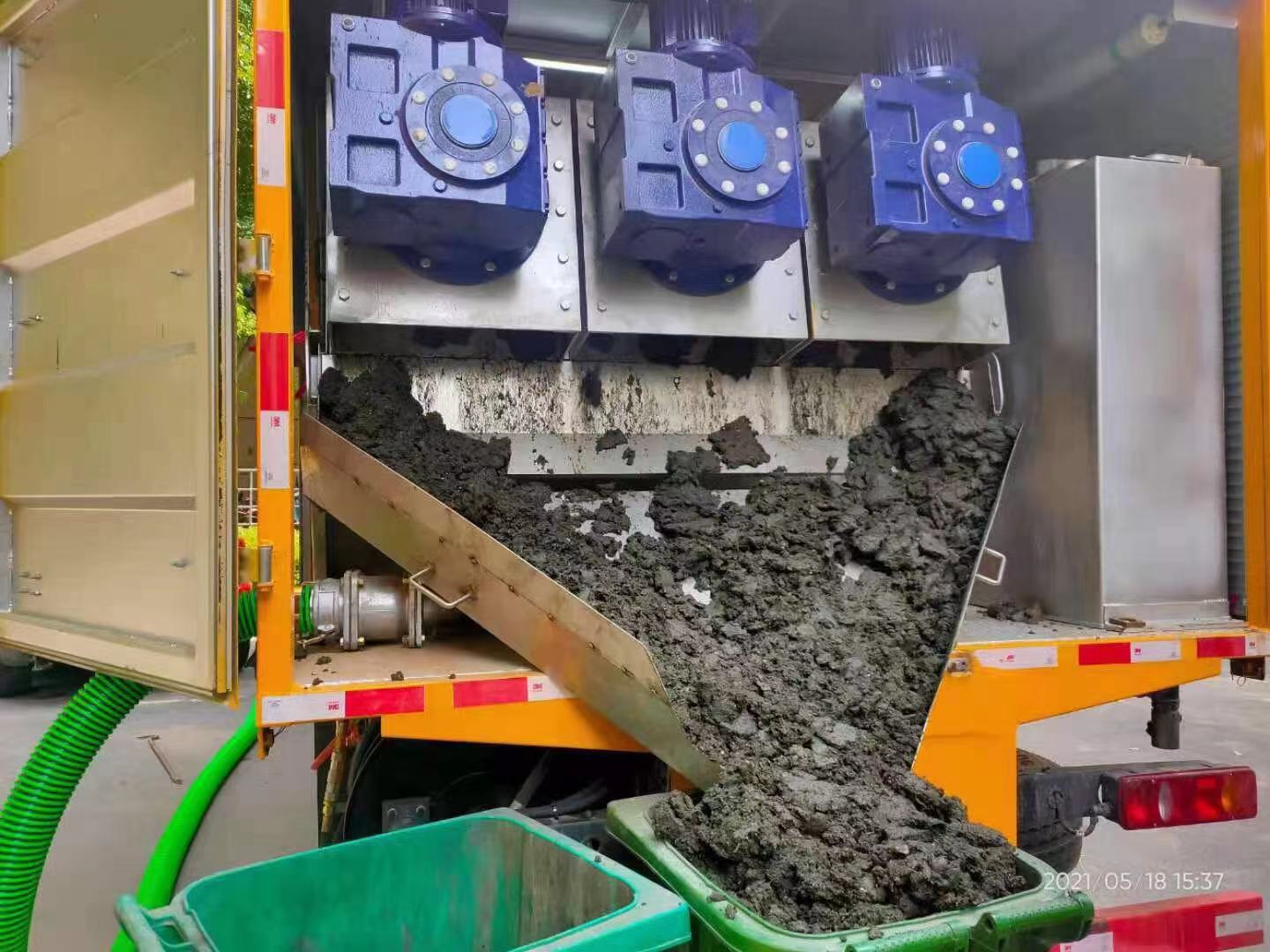 九台化粪池清掏城市维护站-泥浆净化干湿分离处理